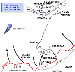 Zone Fortifiée de Modane